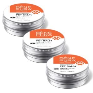 3 x Регенериращ мехлем за лапички, кожа и нос за домашни любимци - 40мл