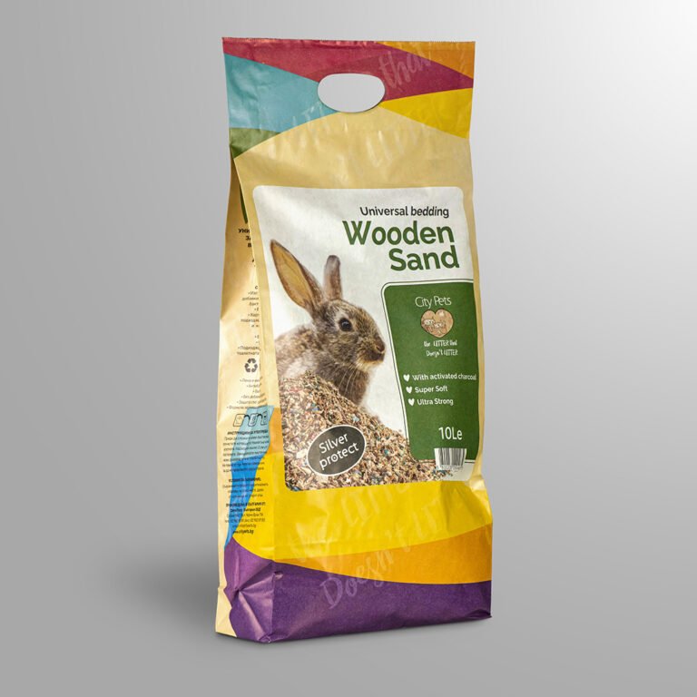 Дървен пясък, универсална постелка